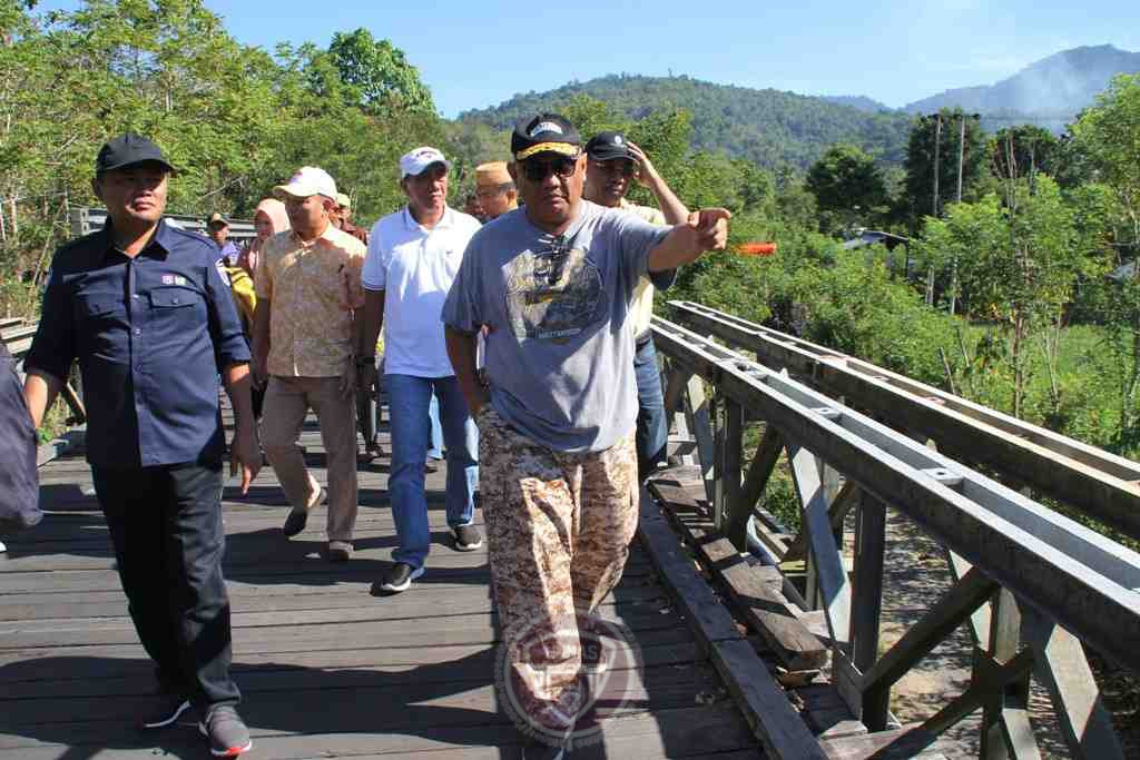  Pekerjaan Jembatan Molindogupo Terkendala Pembebasan Lahan Pemkab Bonebol