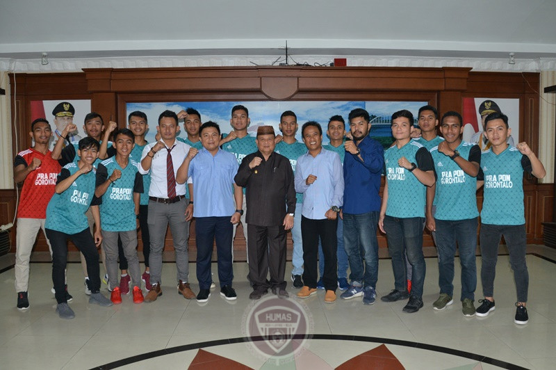  Wagub Lepas Tim Pra PON Futsal Gorontalo