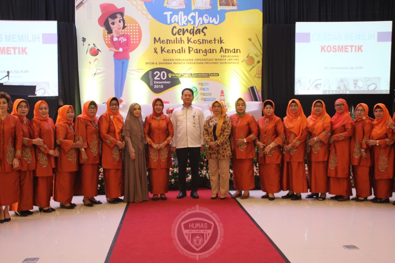  BKOW Provinsi Gorontalo – BPOM Kampanyekan Kosmetik dan Pangan Aman