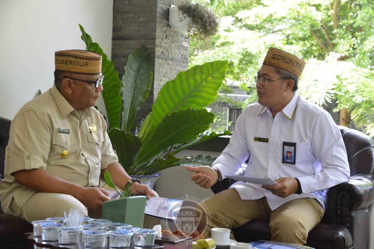  Gubernur Gorontalo Terima Laporan Pengawasan BPKP Tahun 2019