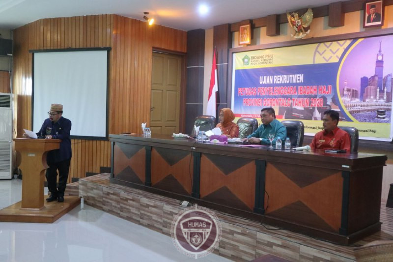  Kanwil Kemenag Gorontalo Seleksi Petugas Haji 2020