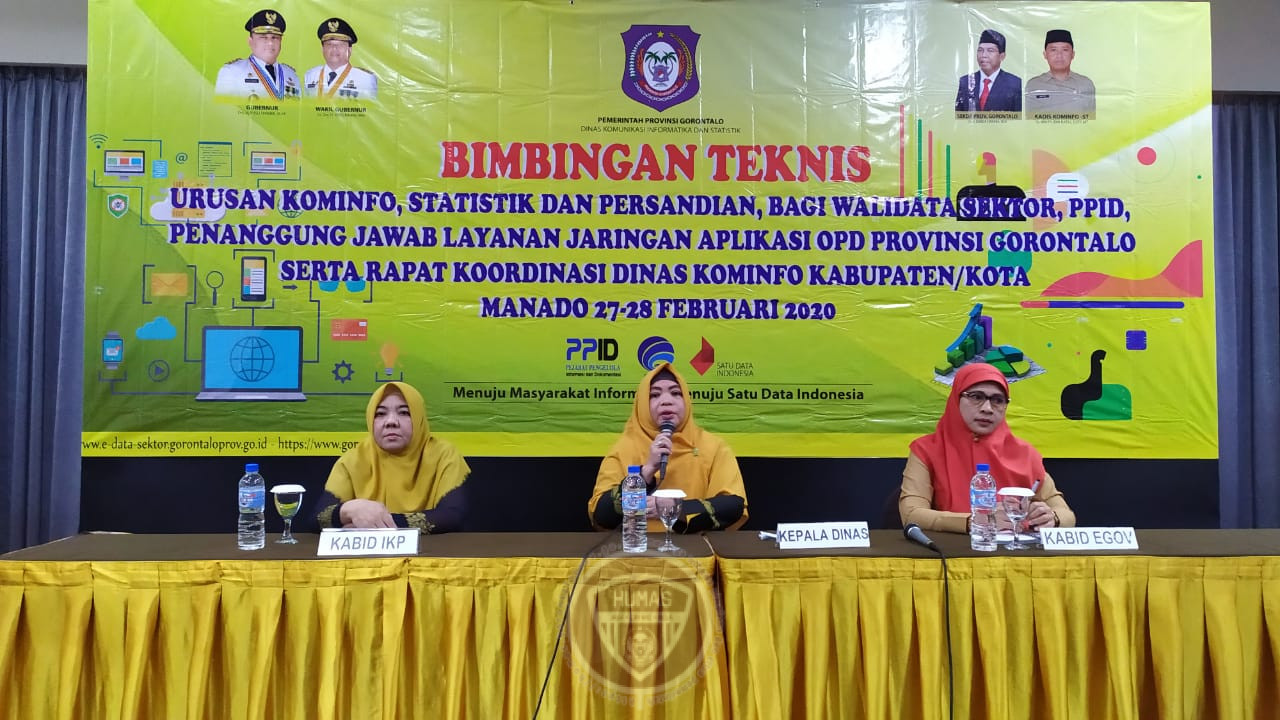  Dinas Kominfo Gelar Bimtek Kominfo, Statistik dan Persandian