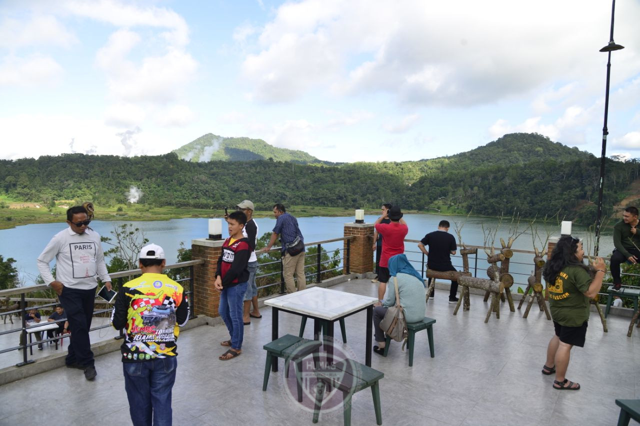  Danau Linow jadi Destinasi Wisata Touring JWS