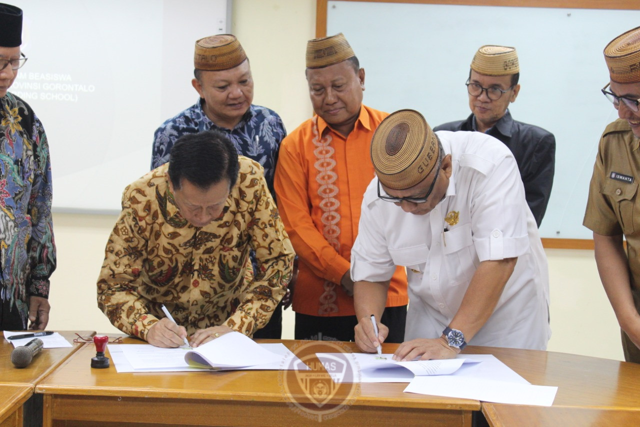  Pemprov Gorontalo Perpanjang Kerjasama Beasiswa SMA Dwiwarna Bogor