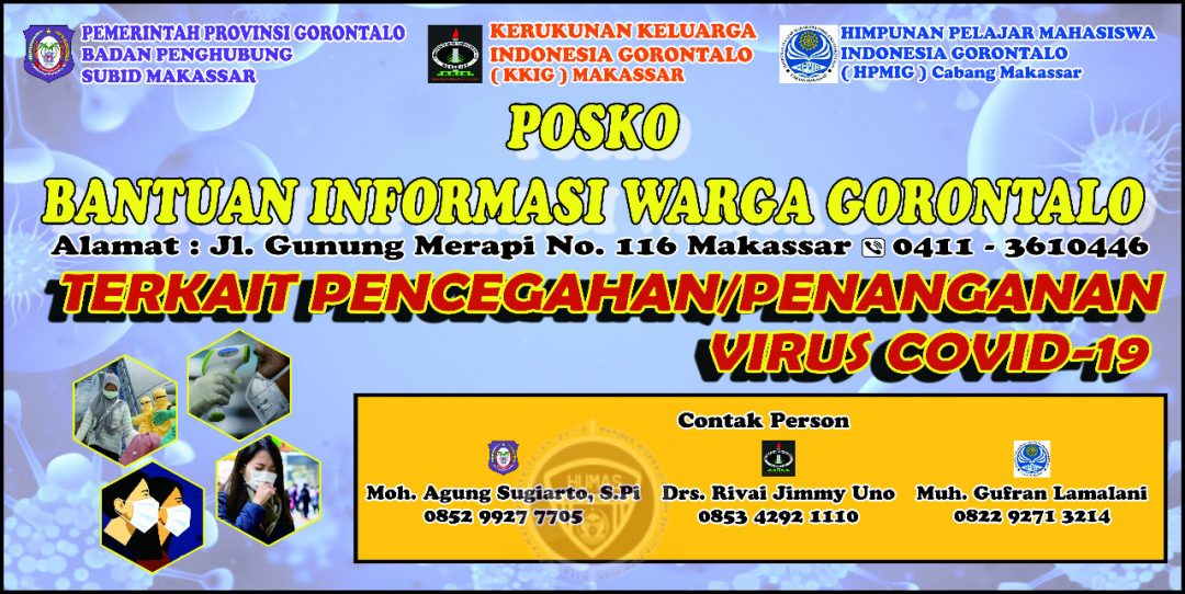  BPPG dan KKIG Makassar Bentuk Posko Informasi Corona