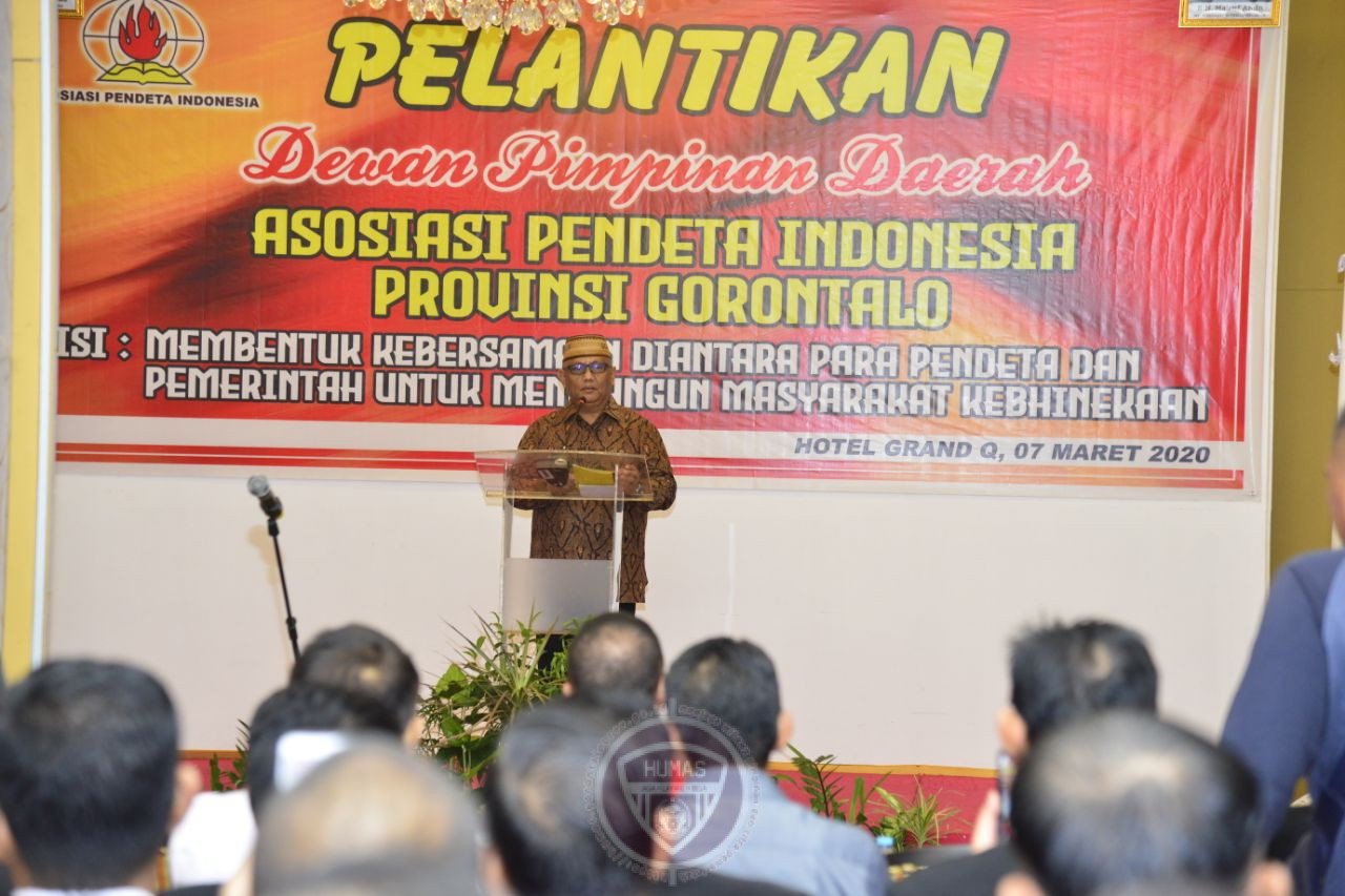  Pengurus DPD Asosiasi Pendeta Indonesia Gorontalo Dilantik