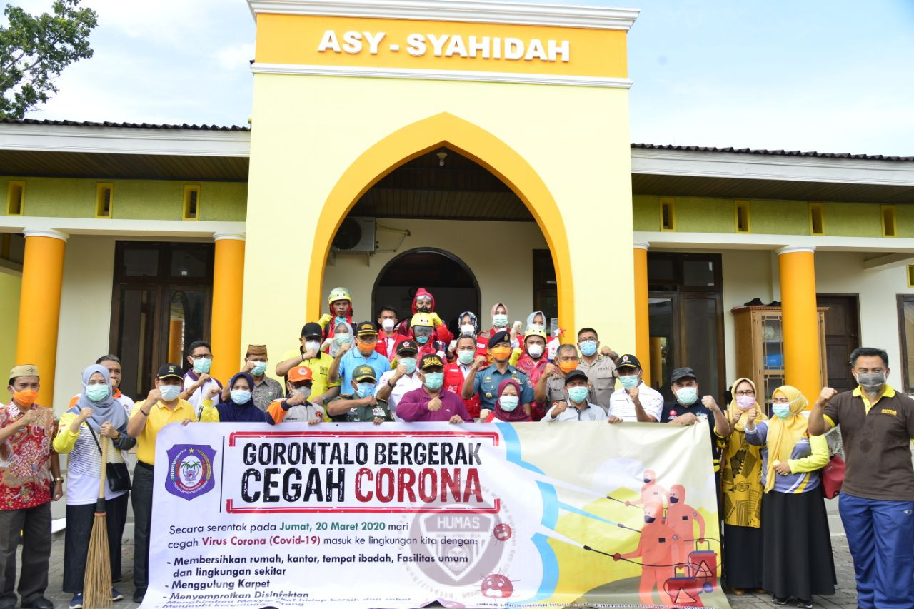  Gubernur Canangkan Gerakan “Gorontalo Bergerak Cegah Corona”