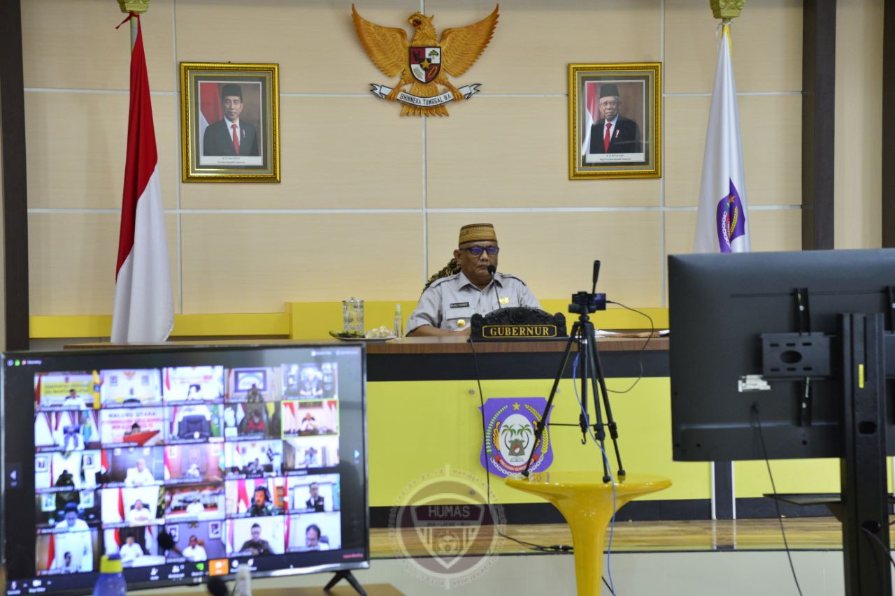  Gubernur Gorontalo Terima Arahan Presiden Terkait COVID-19