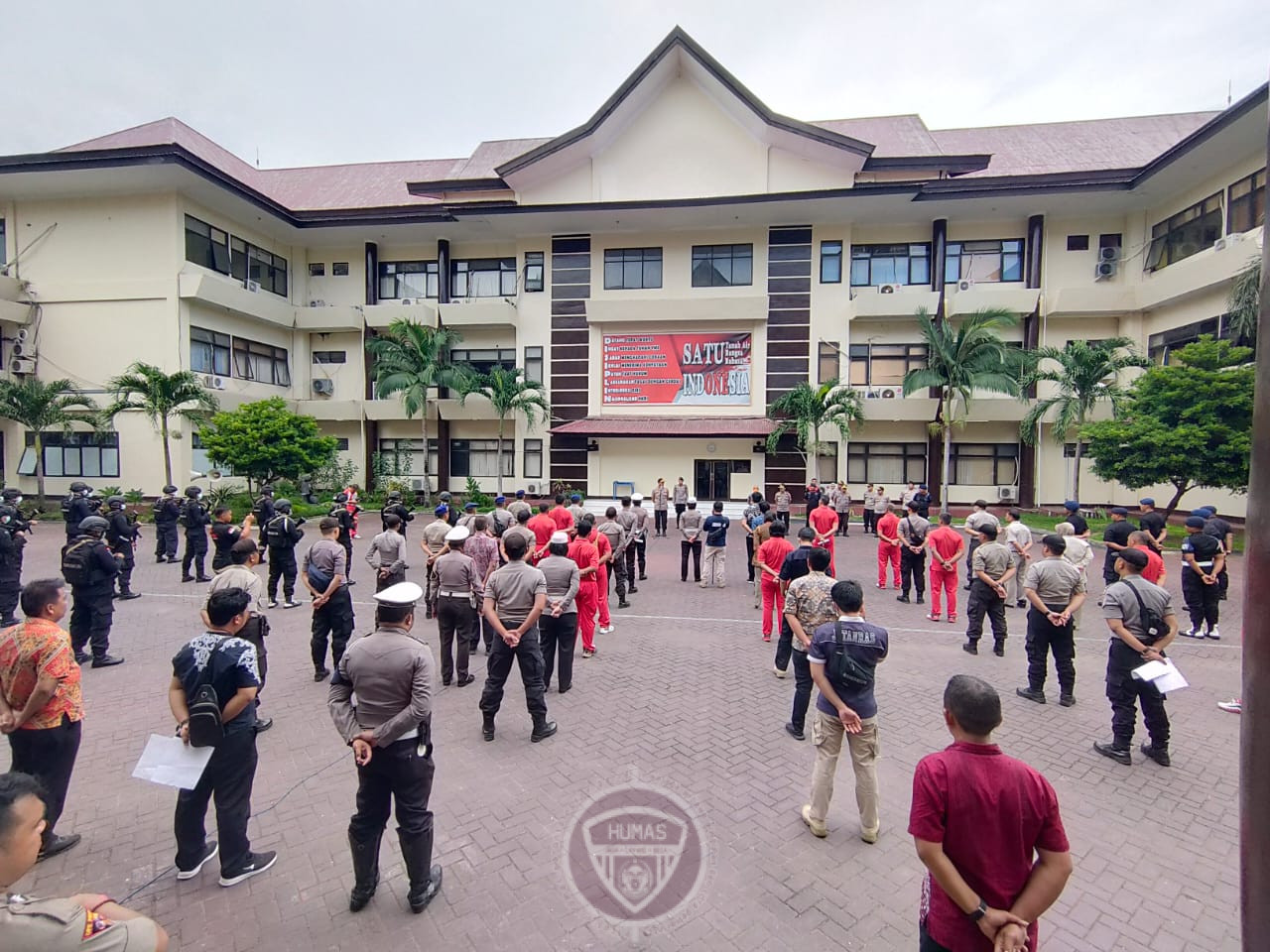  Polda Gorontalo Turunkan 80 Personel Jaga Pintu Masuk Gorontalo