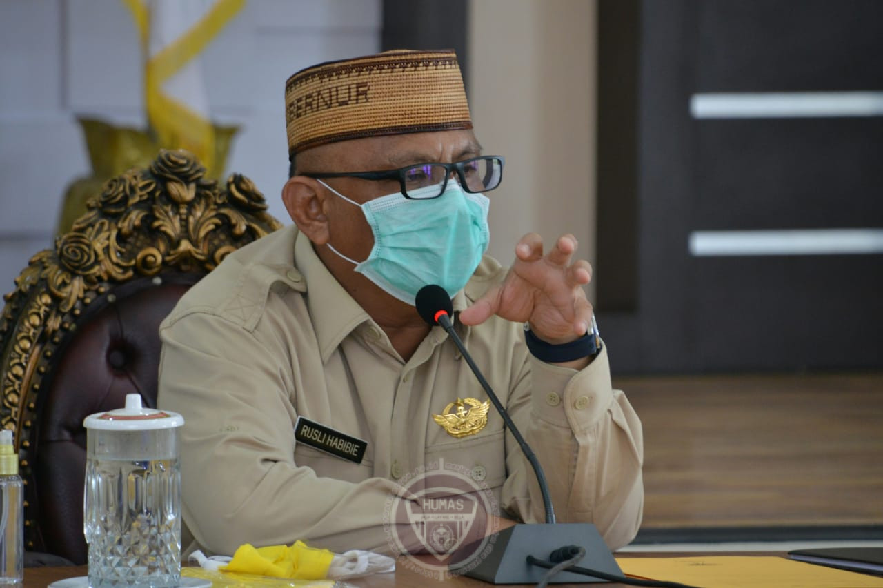  Gubernur Gorontalo Minta Bantuan Pangan Warga Segera Direalisasi