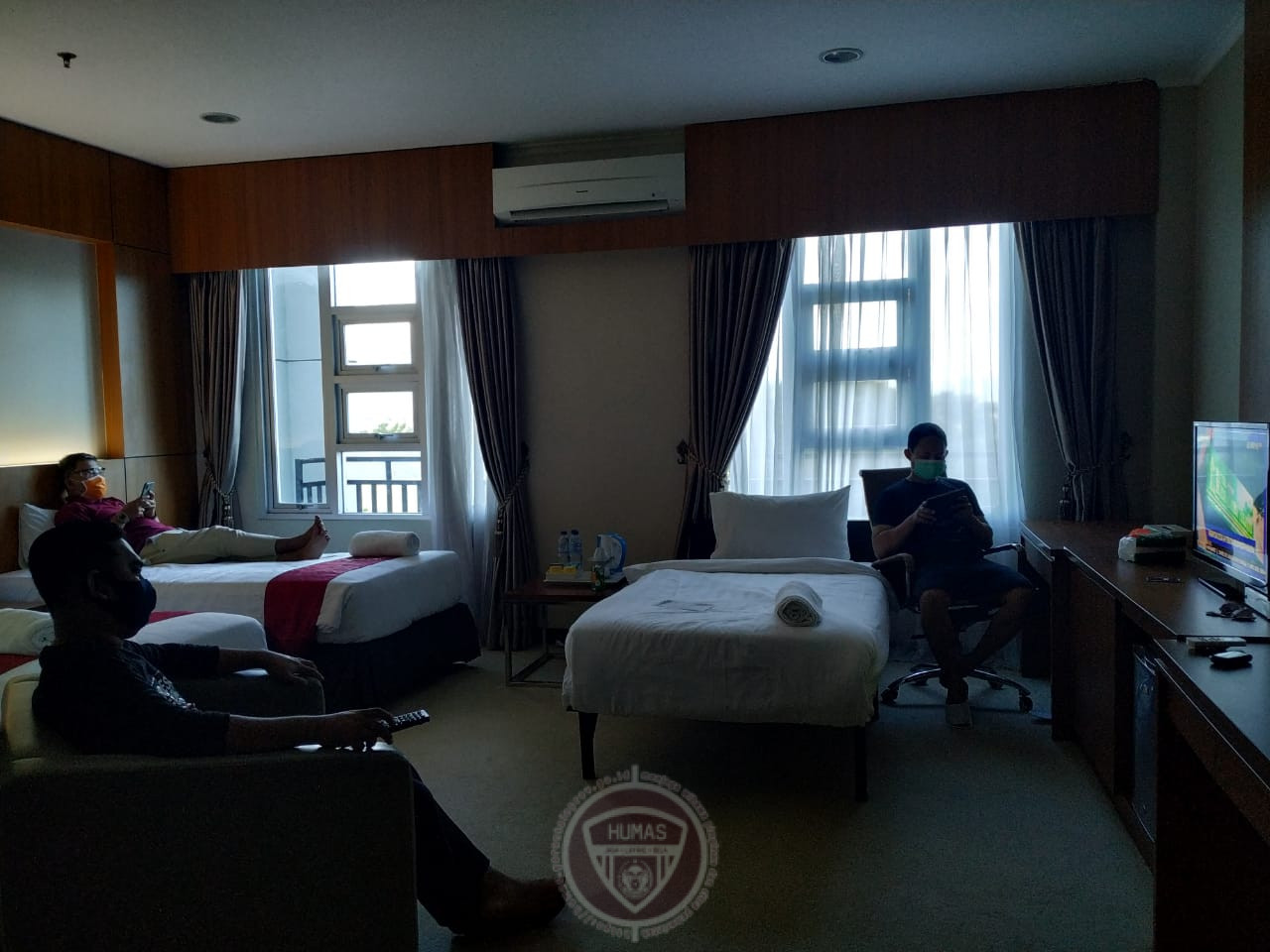 Tenaga Medis RSAS Tersanjung Diberi Fasilitas Hotel Damhil