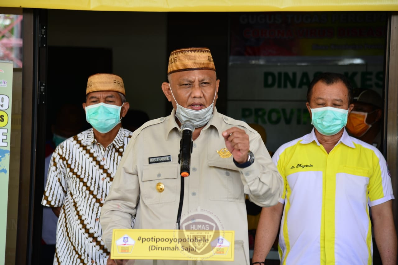  Gubernur Gorontalo Minta Daerah Diberi Kewenangan Lebih Atasi Covid-19