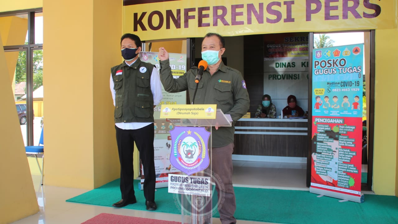  Gugus Tugas Covid-19 Provinsi Gorontalo Umumkan Hasil Uji 31 Spesimen