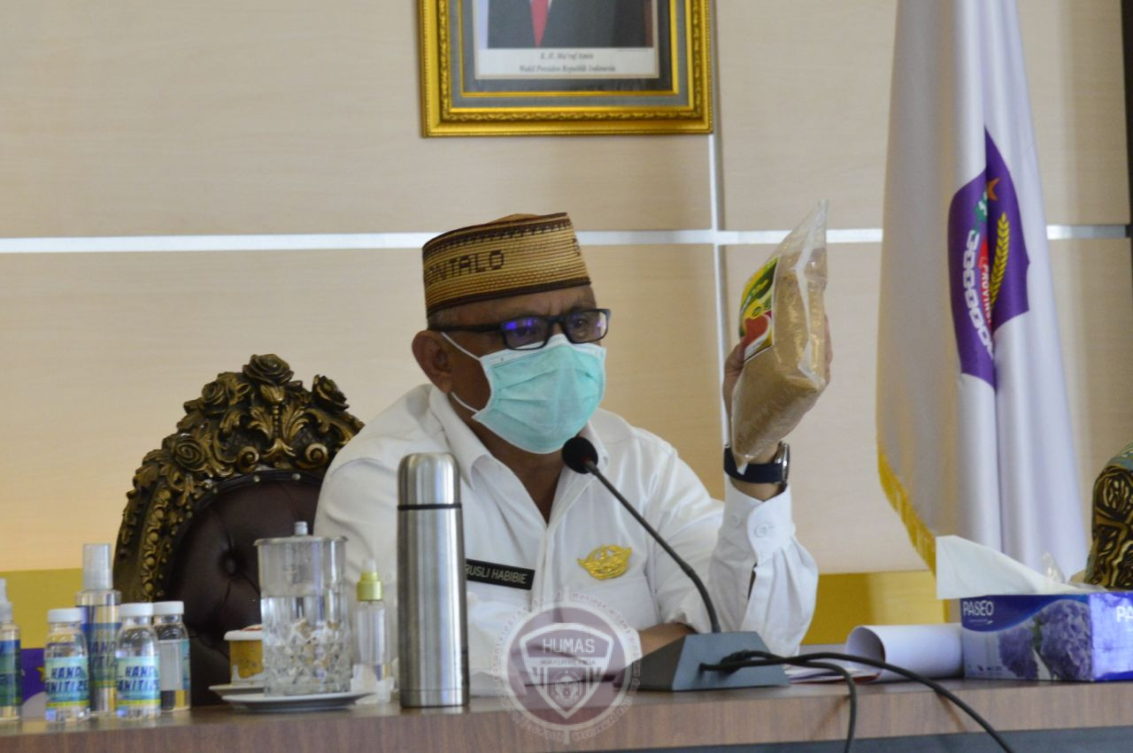  Pemprov Gorontalo Siapkan JPS Warga Terdampak Virus Corona