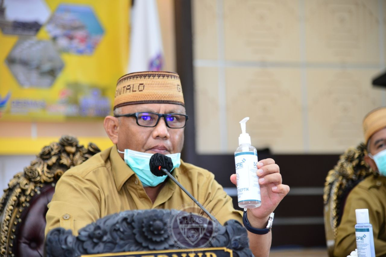  Jawab Tantangan Gubernur, UMKM Gorontalo Sulap Nira Aren Jadi Hand Sanitizer