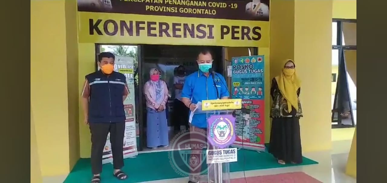  Positif Covid-19 Gorontalo Bertambah Lima, Satu Meninggal