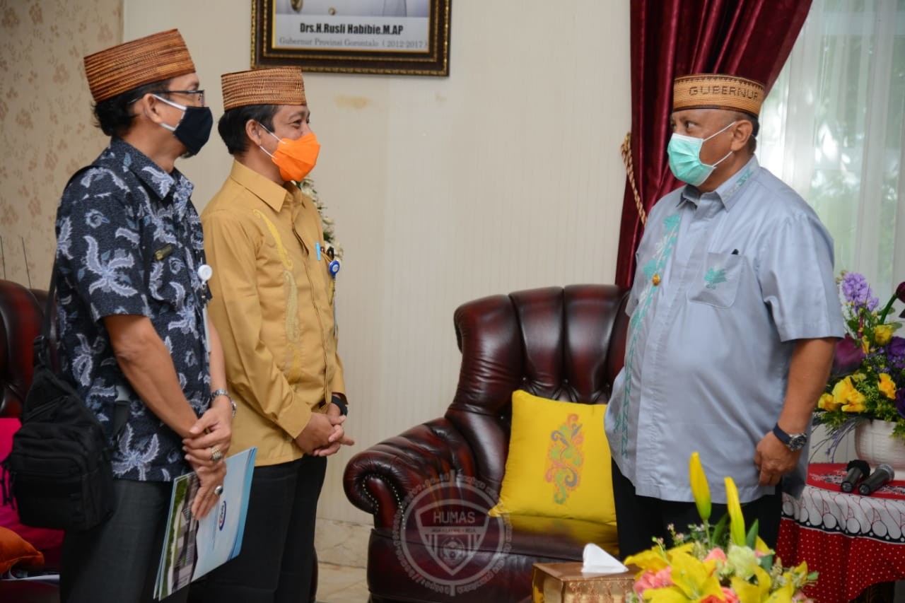  Awali Tugas Barunya, Kepala BPKP Gorontalo Sowan ke Gubernur