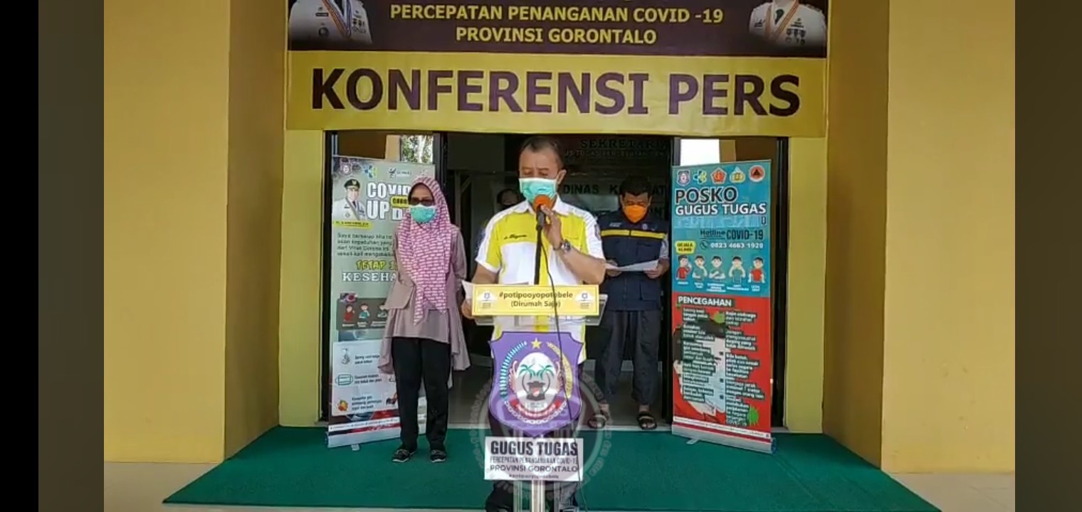  Satu Orang Positif Corona di Gorontalo, Total 69 Pasien