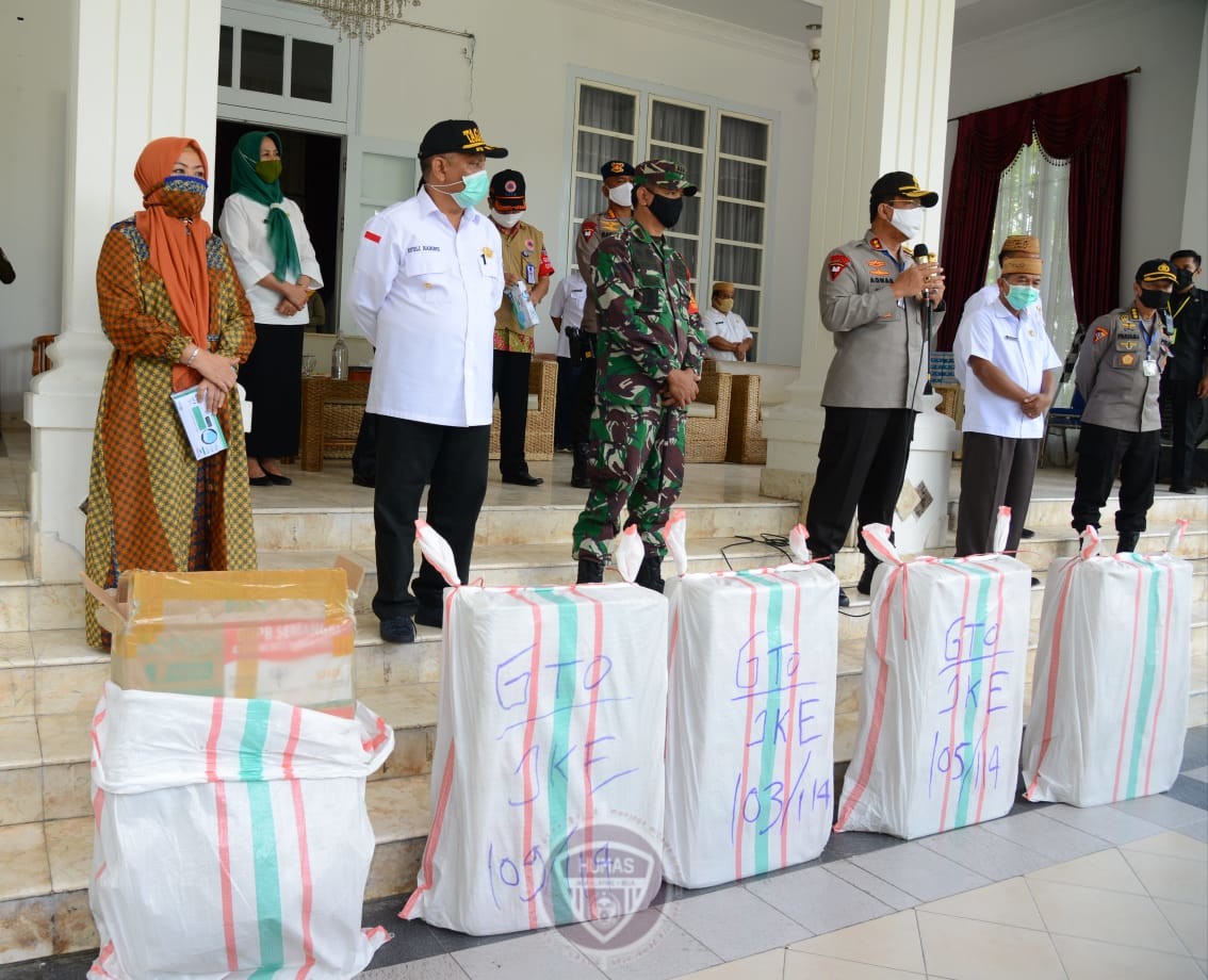  73 Polsek-Koramil Terima Mobil Sosialisasi Pencegahan Covid-19