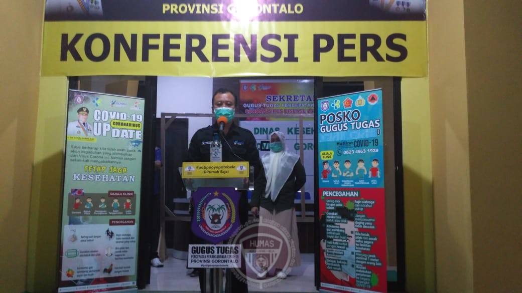  Update Covid-19 Gorontalo: 14 Orang Sembuh, Lima Pasien Baru