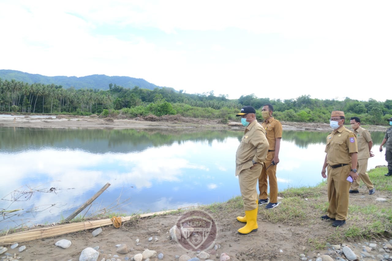  Tanggul Ambruk di Suwawa Tengah Jadi Perhatian Gubernur Gorontalo