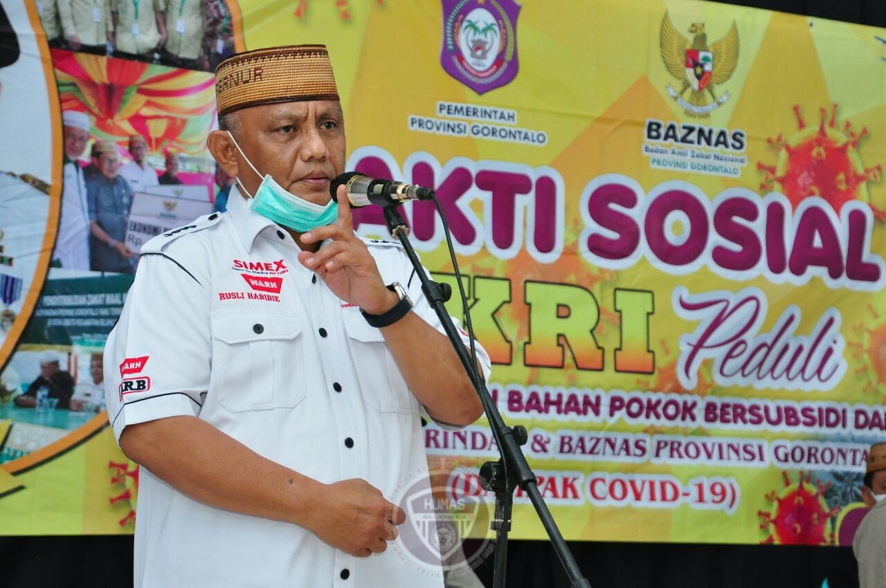  Gubernur Rusli Ajak Masyarakat Sukseskan Pilkada Serentak 2020