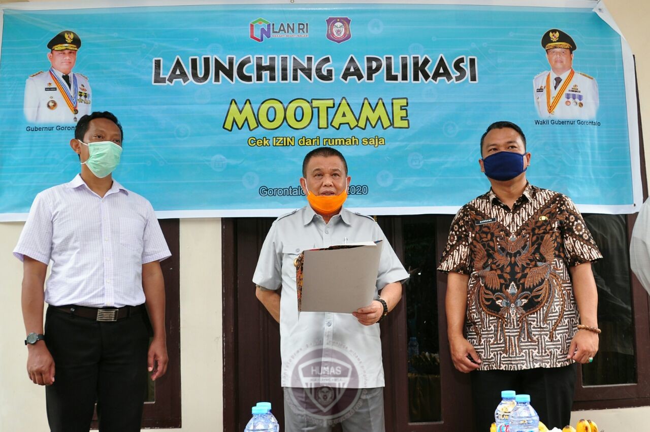  Wagub Idris Rahim Launching Aplikasi Perizinan ‘Mootame’