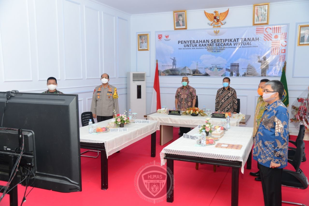  9205 Sertipikat Tanah Diserahkan Secara Virtual