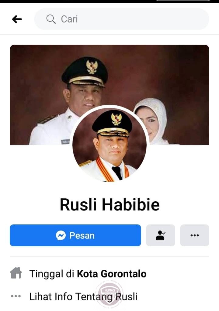  Akun Palsu Mengatasnamakan Rusli Habibie Kembali Beraksi