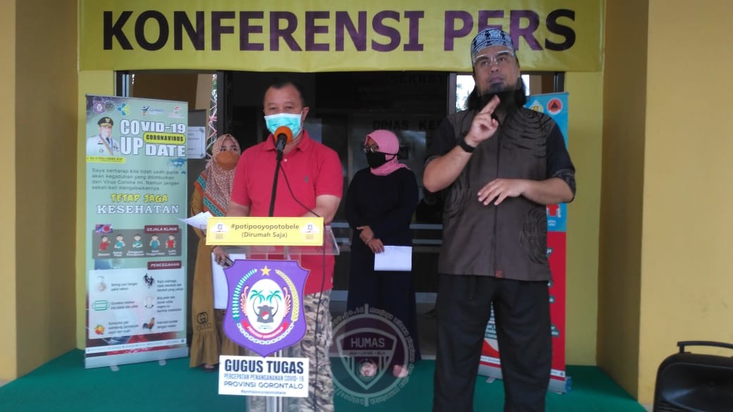  Update Covid-19 Gorontalo: 16 Positif Baru, Dua Lainnya Sembuh