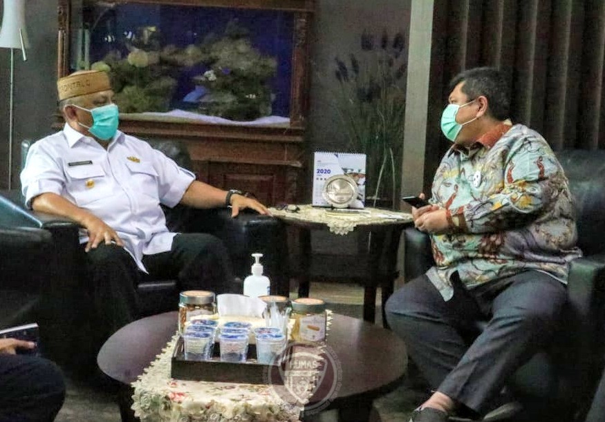  Bertemu Kepala BPKP Pusat, Gubernur Gorontalo Minta Dukungan SDM