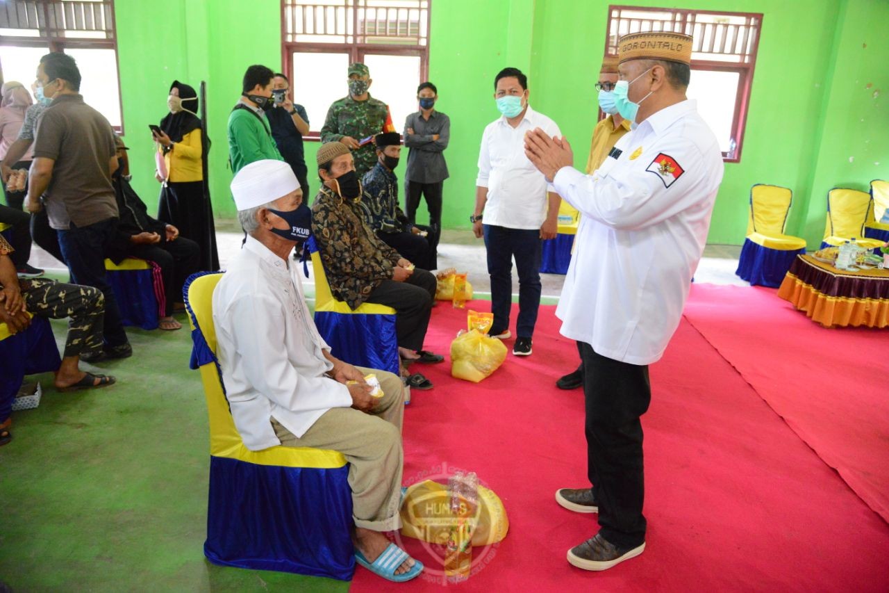  Tiga Kecamatan Zona Hijau di Pohuwato Dapat Bantuan Pokok Bersubsidi