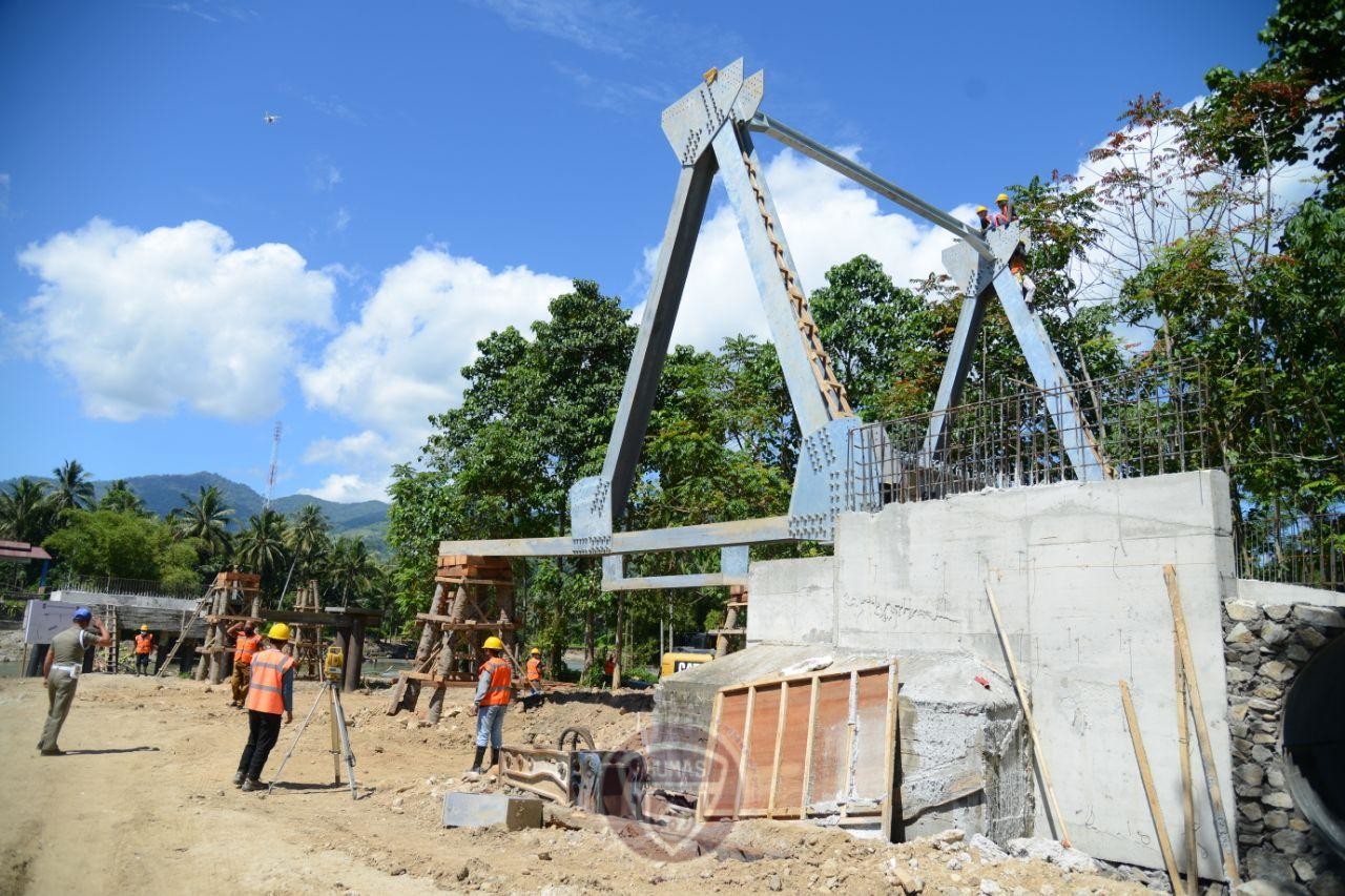  Jembatan Molintogupo Siap Digunakan November 2020