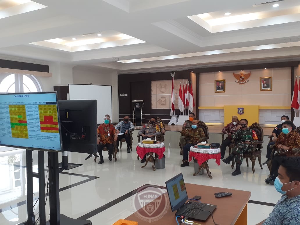  Sekdaprov Ikuti Rakorsus Penegakan Hukum Pilkada Dimasa Pandemi Covid-19