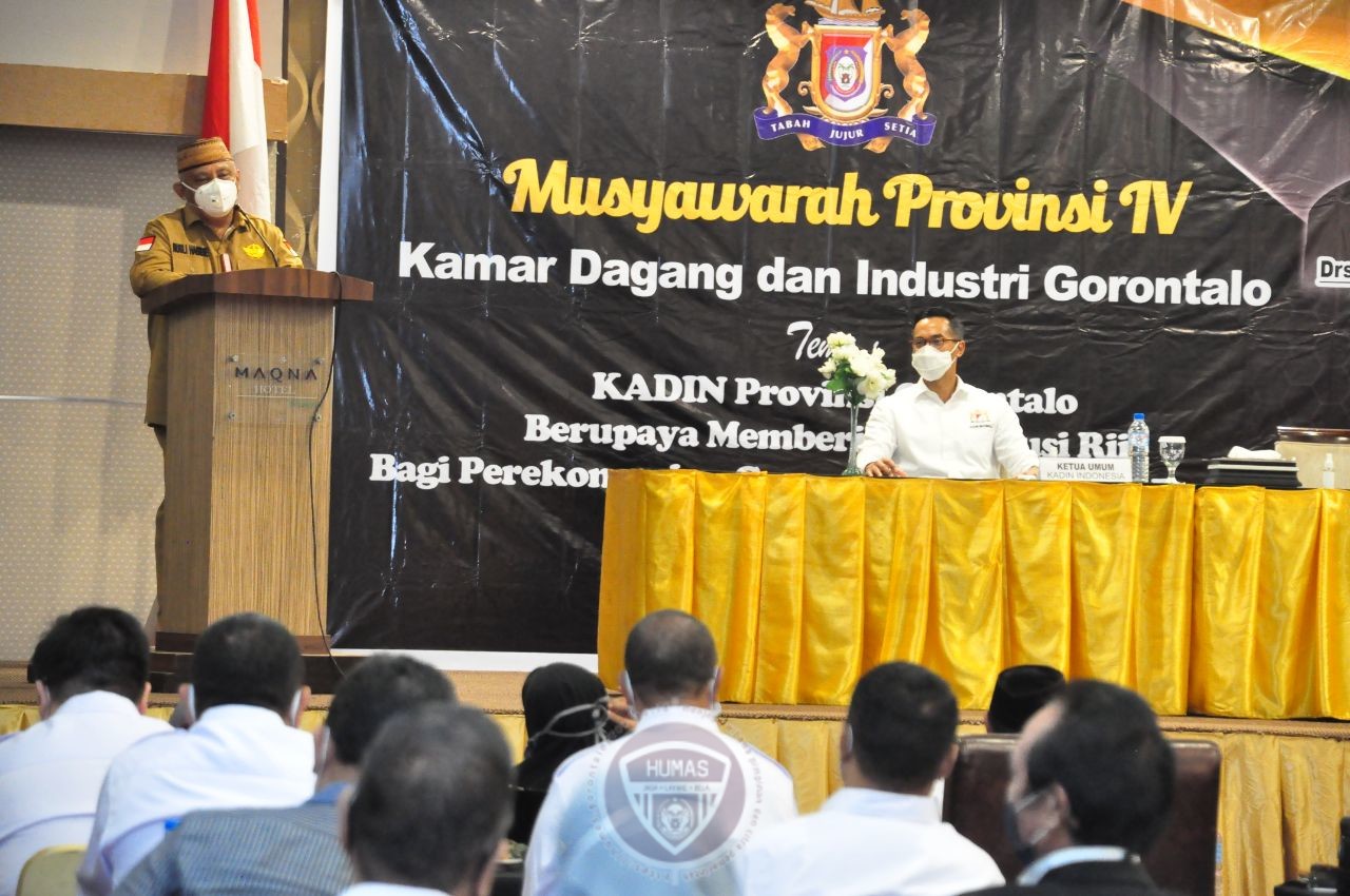  Gubernur Rusli Buka Musprov IV Kadin Provinsi Gorontalo