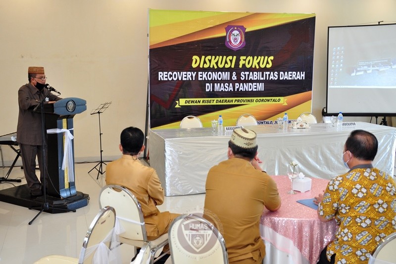  DRD Gorontalo Gelar Diskusi Fokus Pemulihan Ekonomi