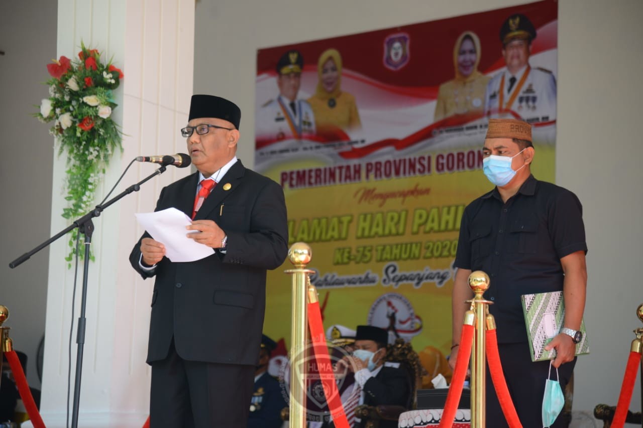  Upacara Hari Pahlawan di Gorontalo Terapkan Protokol Kesehatan