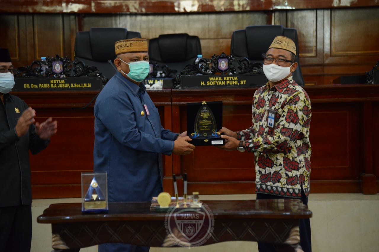  Pemprov Gorontalo Raih Treasury Awards di Lima Kategori