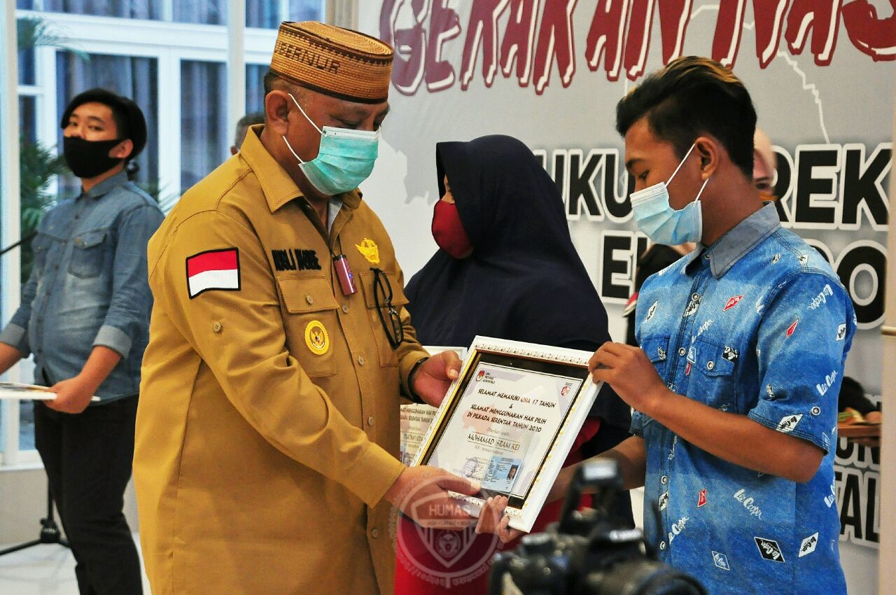  Gubernur Gorontalo Dukung Gerakan Nasional Perekaman KTP-el