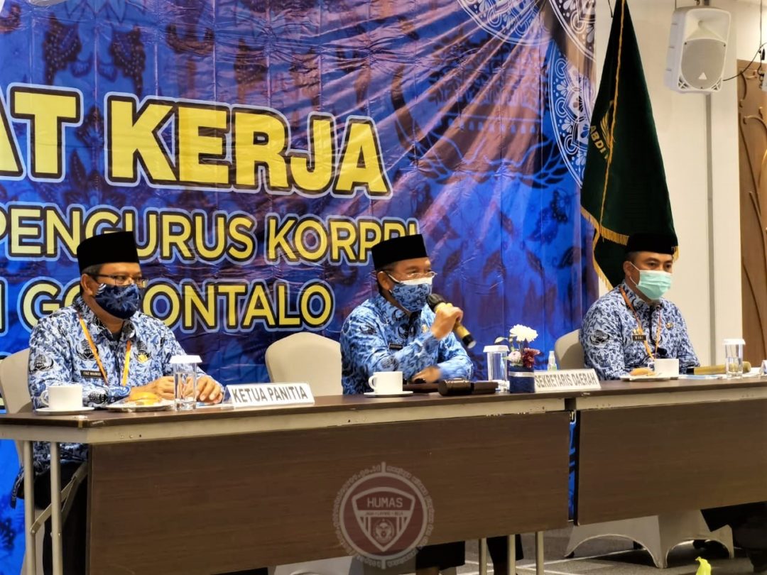  Sekdaprov Harap Raker Dewan Pengurus Korpri Hasilkan Program Strategis