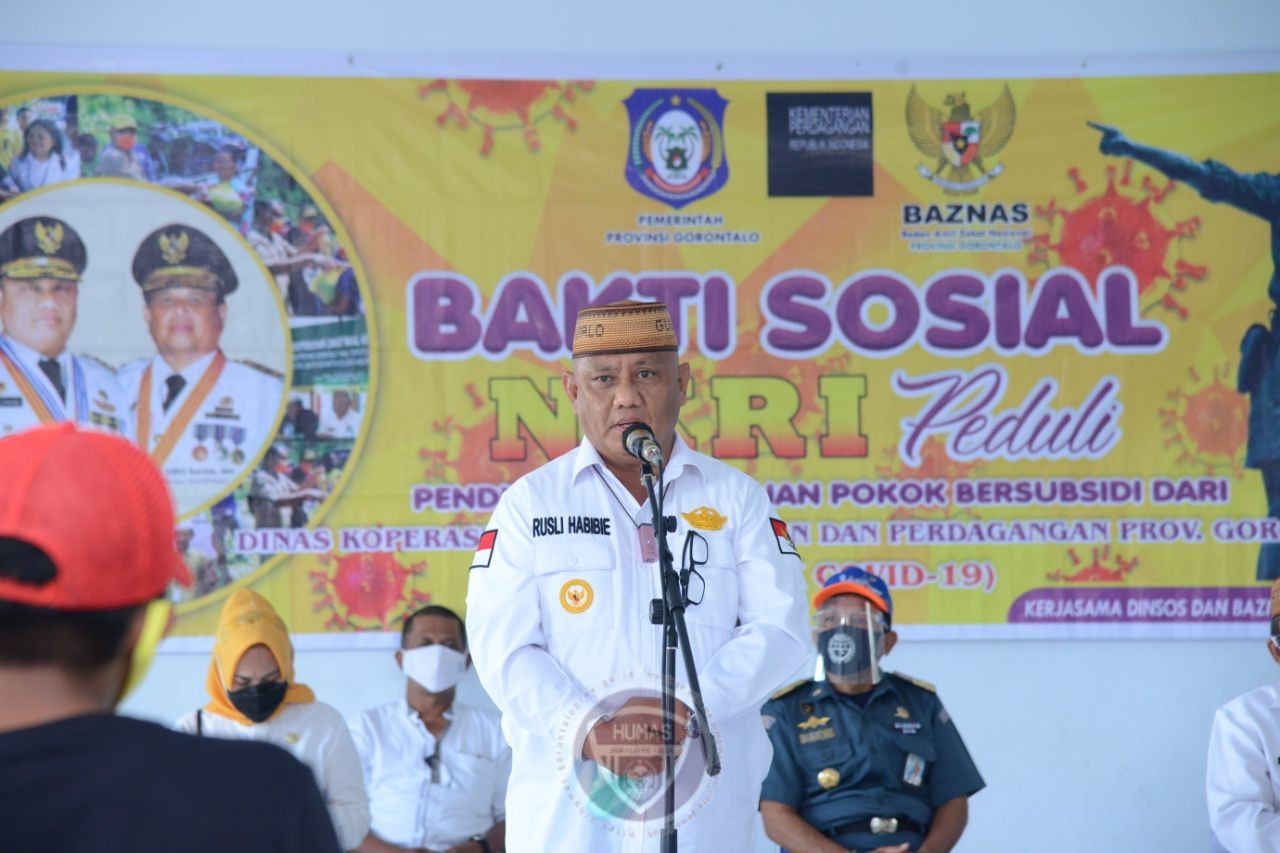  Positif Covid-19 Gorontalo Meningkat, Gubernur Ingatkan Protokol Kesehatan