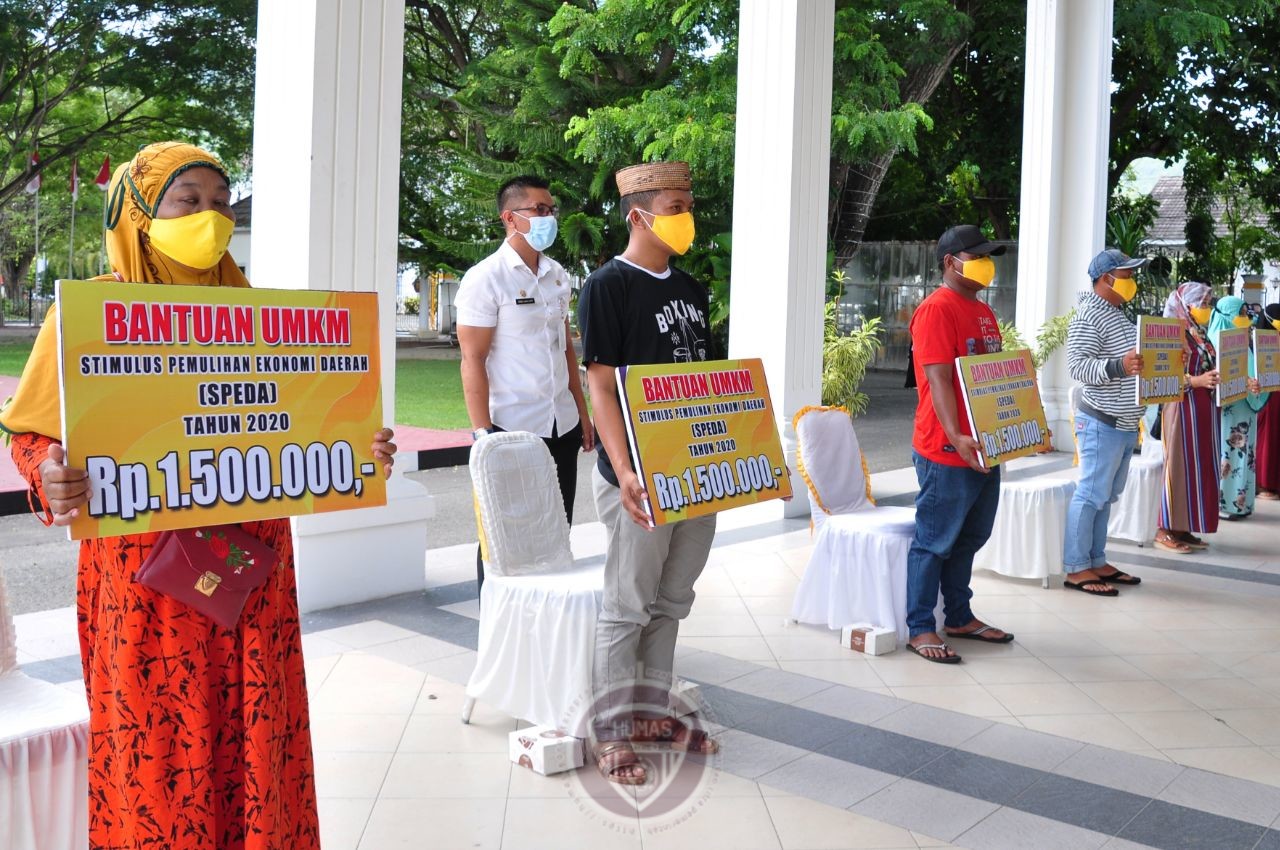  2.270 Pelaku UMKM Gorontalo Terima Bantuan Stimulus Ekonomi