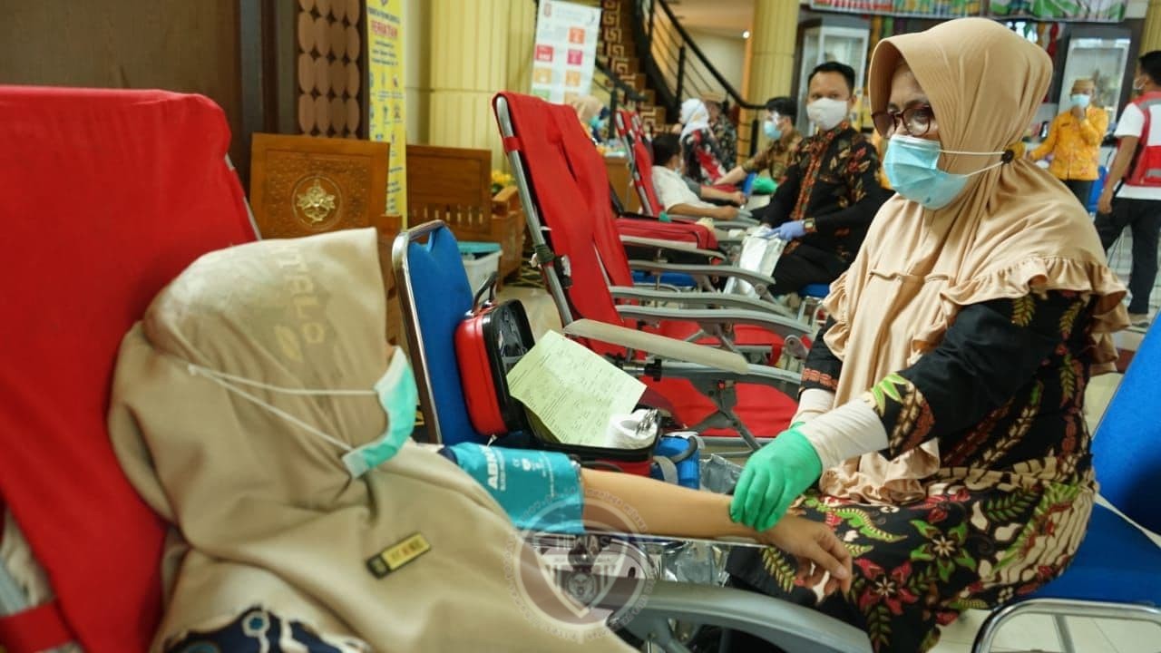  HUT Provinsi Gorontalo ke-20, Pemprov-PMI Gelar Aksi Donor Darah