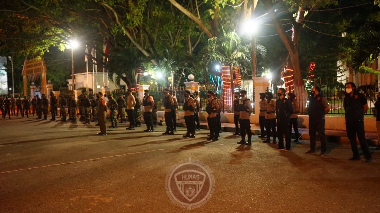  Satgas Penegakan Prokes Sisir Pusat-pusat Keramaian Kota Gorontalo