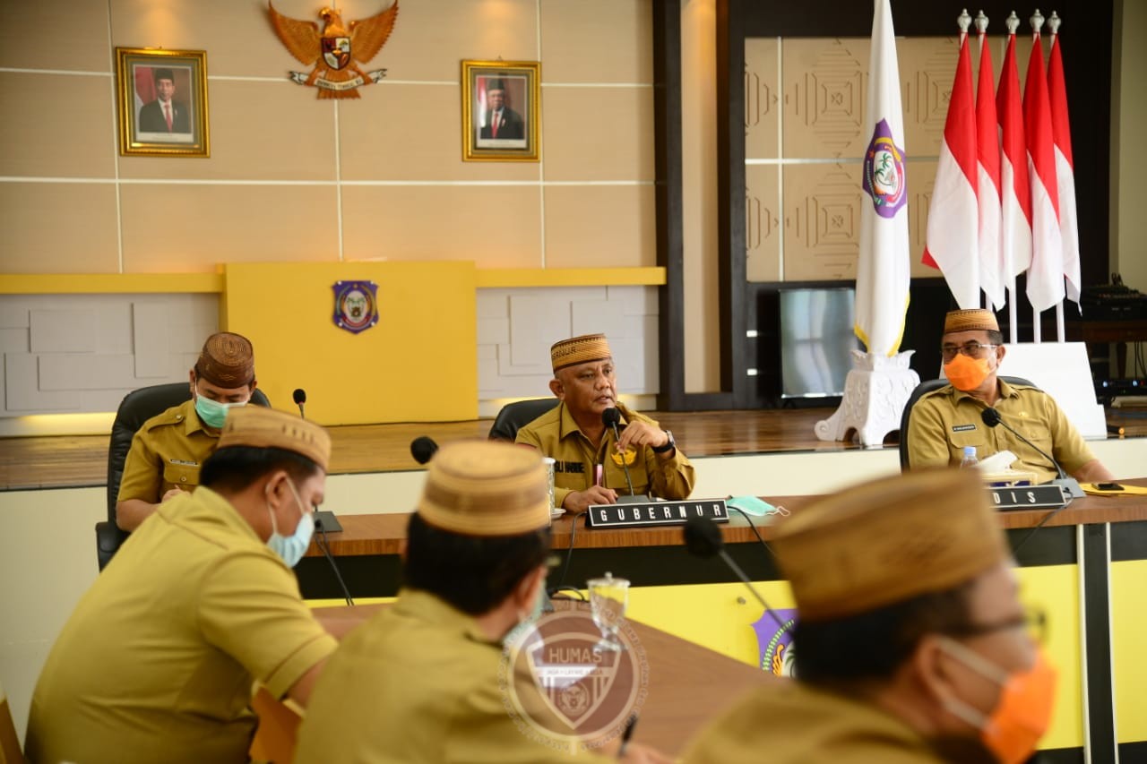  Gubernur Gorontalo Ingatkan Dana Bansos Jangan Dipermainkan