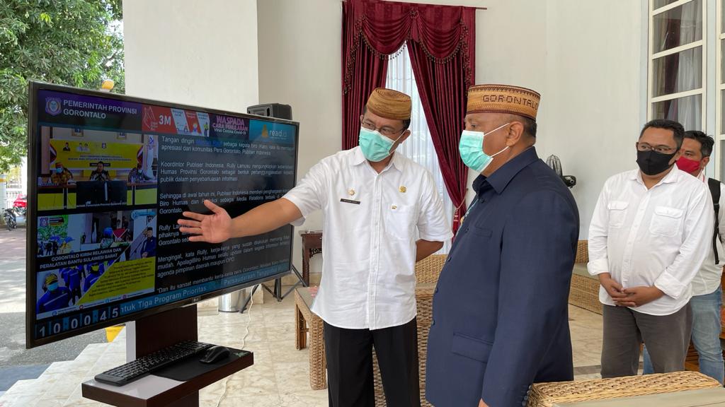  Diskominfo Kenalkan Aplikasi Displai Informasi Digital