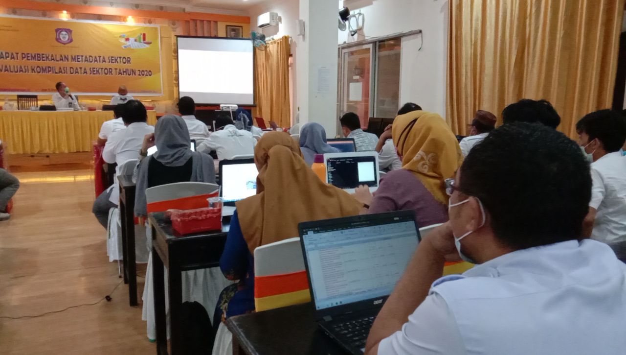  Kominfo-ST Gorontalo Gelar Pembekalan Wali Data Sektoral