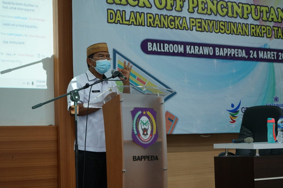  Sekdaprov Buka Kick Off Penginputan Renja di SIPD