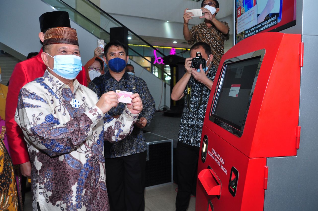  Wagub Gorontalo Resmikan Pemanfaatan Mesin ADM