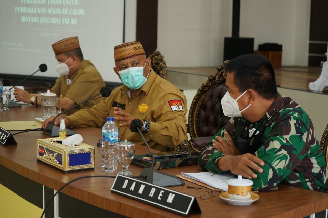  Bupati Gorontalo Diminta Mempercepat Pengurusan Lahan Secaba